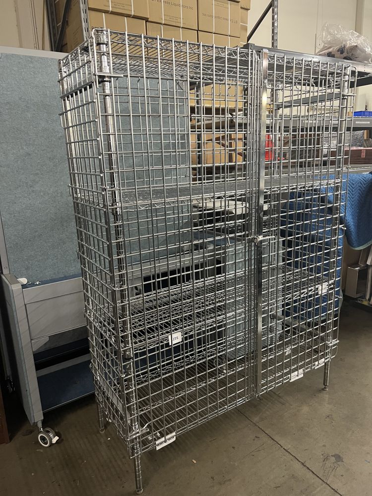 Lockable Wire Security Storage Cage