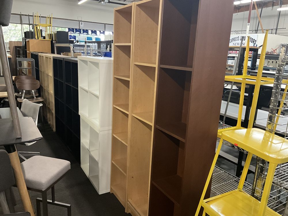 Wood Office Bookcases & Shelving